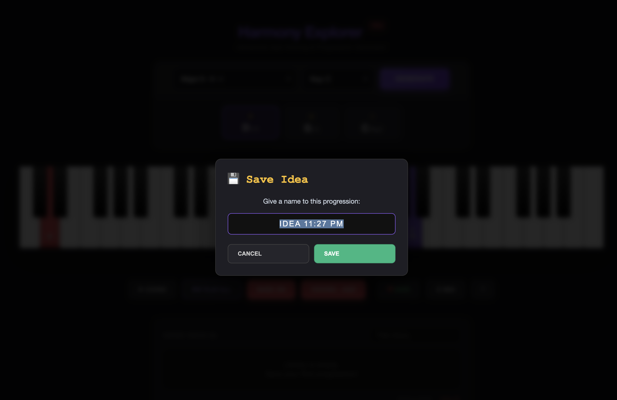 Jazz Harmony Interface 3